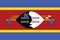 Flag of the Kingdom of Eswatini Swaziland