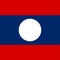 Flag of Laos. Correct RGB colours