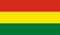 flag of Latin Americans Bolivians. flag representing ethnic group or culture, regional authorities. no flagpole. Plane layout,