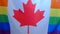 flag lgbt community country canada