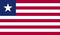 Flag of Liberia.