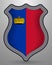 Flag of Liechtenstein. Vector Badge and Icon