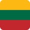 Flag Lithuania illustration vector eps