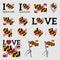 Flag of Maryland. Set of vector Flags