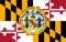 Flag of Maryland, USA