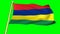 Flag of  Mauritius animation