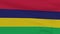 flag Mauritius patriotism national freedom, seamless loop