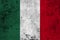 Flag of the Mexico close up