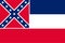 Flag of Mississippi in United States