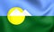 Flag of Montes Claros City Minas Gerais State, Brazil.