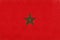 Flag of Morocco Grunge.
