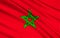 Flag of Morocco, Rabat