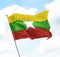 Flag of Myanmar Burma
