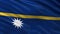 Flag of Nauru - seamless loop