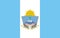 Flag of Neuquen is a province in Argentina