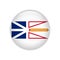 Flag Newfoundland and Labrador button