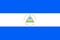 Flag Nicaragua flat icon