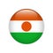 Flag Niger button