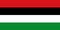 flag of Nilo Saharan peoples Nuer people. flag representing ethnic group or culture, regional authorities. no flagpole. Plane