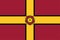 Flag of Northamptonshire in England