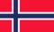 Flag Norway, abstract flag of strips.