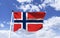 Flag of Norway, Scandinavian country in Europe