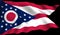 Flag Ohio US state symbol