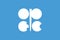 Flag of OPEC ( Organization of the Petroleum Exporting Countries ) OPEC Flag.