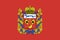 Flag of the Orenburg region. Russia
