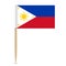 Flag of the Philippines. Flag toothpick 10eps