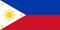 Flag of Philippines. Republic of the Philippines