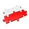 Flag of Poland - 3D jigsaw puzzle pieces