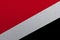 Flag of Principality of Sealand, Fabric flag of Principality of Sealand. Principality of Sealand National Flag, Fabric and Texture