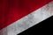 Flag of Principality of Sealand, Fabric flag of Principality of Sealand. Principality of Sealand National Flag, Fabric and Texture