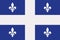 Flag of quebec - province of canada