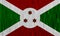 Flag of Republic of Burundi on a textured background. Concept collage