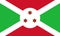 Flag of Republic of Burundi on a textured background. Concept collage