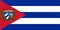 Flag of Republic of Cuba