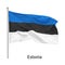 Flag of the Republic of Estonia