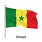 Flag of the Republic of Senegal