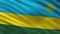 Flag of Rwanda - seamless loop