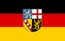 Flag of Saar - land of Germany