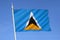 Flag of Saint Lucia - Caribbean