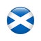 Flag Scotland button