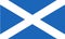 Flag of Scotland . Saint Andrew`s Cross.