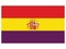 Flag of the Second Spanish Republic year 1931-1939