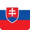 Flag Slovakia illustration vector eps