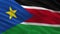 Flag of South Sudan - seamless loop