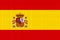 Flag of Spain on a textured background. conceptual collage