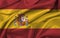 Flag of Spain waving - Spanish flag
